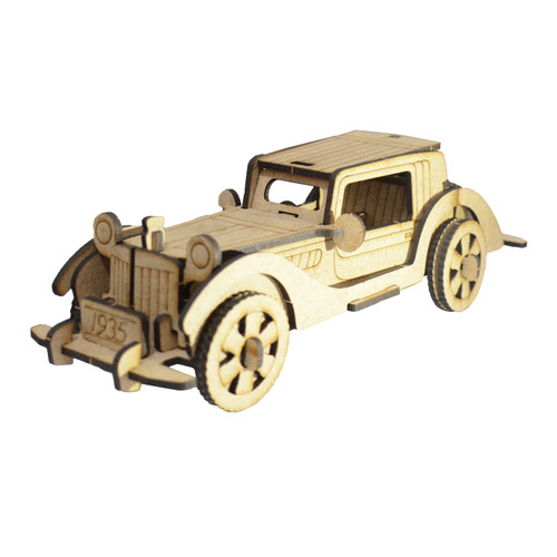 پازل سه بعدی چوبی ماشین کلاسیک